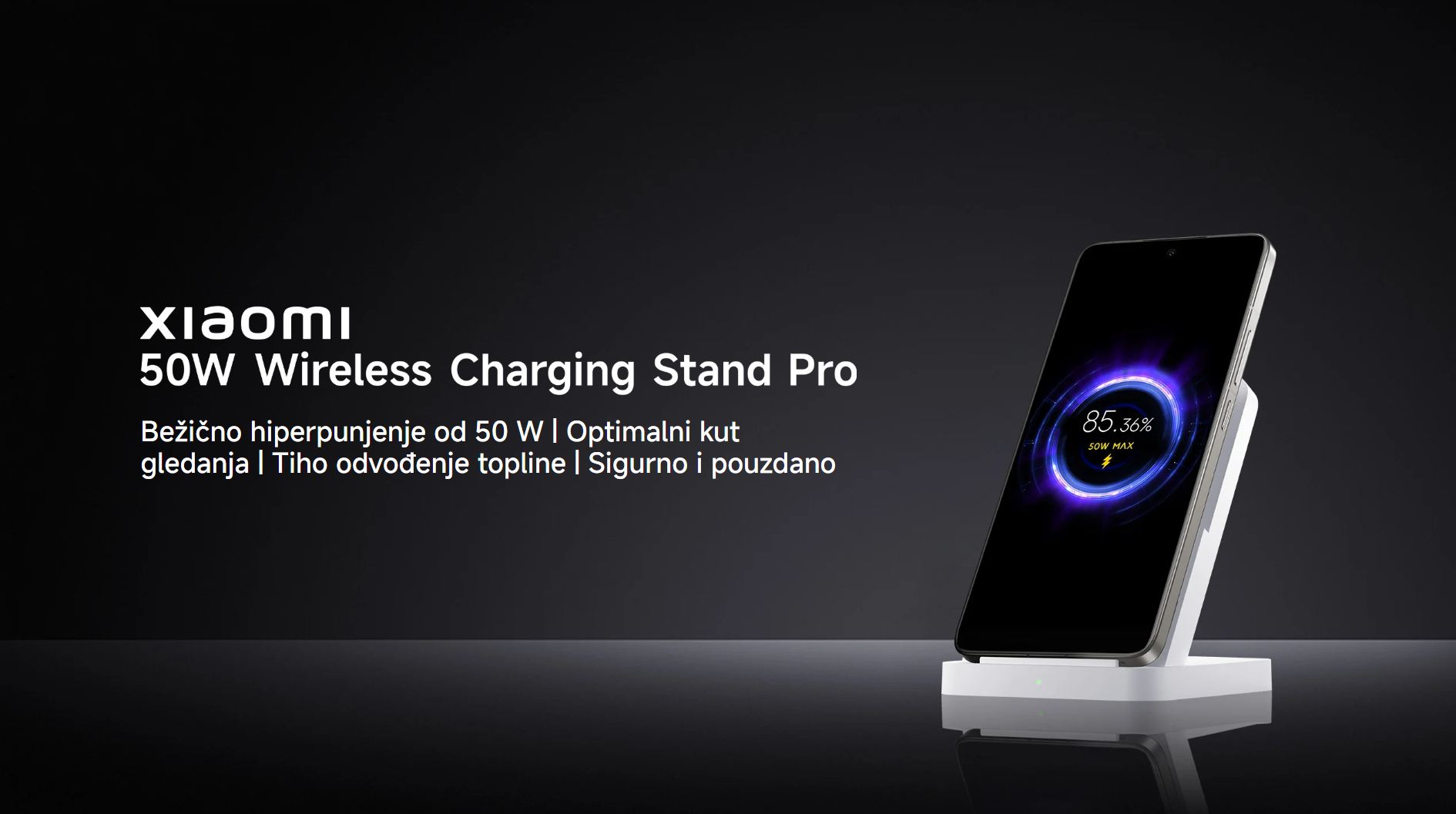Xiaomi 50W Wireless Charging Stand Pro